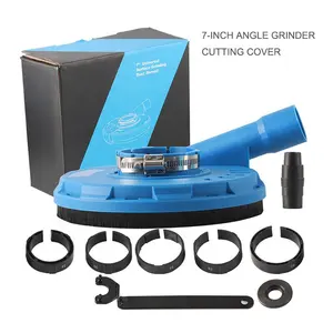 Dust-free Protective Dust Vacuum Power Tool Hood Dry Grinding Spare Accessories Parts Dust Cover For Angle Grinder