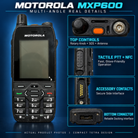 Radio bidirectionnelle Motorola MXP600 MOTOTRBO d'origine, VHF UHF 403 527 MHz, talkie-walkie, étanche IP68, pour les entreprises, les hôtels, la vente au détail, les équipes