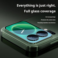 Protection d'écran en verre trempé 3D de qualité supérieure, dureté 9H, anti-espionnage, ultra-mince, couverture intégrale, transparente comme du cristal, pour téléphone portable