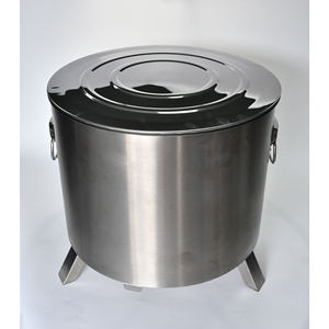 18 "paslanmaz çelik dumansız ateş çukuru kapağı - Product Image 2