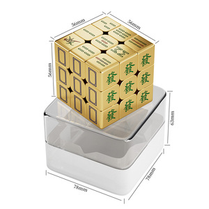Cubos de <span class=keywords><strong>Rubik</strong></span> Magnéticos Personalizados ZCUBE de ABS - Tamaños 3x3 y 4x4, Juguetes Educativos para Niños y Jóvenes, Aprendizaje Temprano STEM; Pedidos Personalizados - Product Image 4