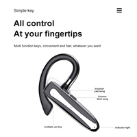 Casque USB mono avec microphone pour communication professionnelle et téléphonie de bureau