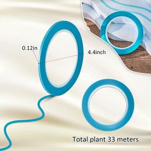 High Temperature <strong>Low</strong> <strong>Tack</strong> Blue PVC Fine Line Painter <strong>Tape</strong> for Automotive Car Easy Removal Trim Thin Finishing Masking - Product Image 3