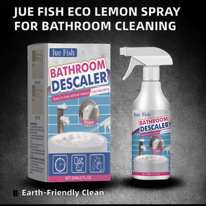 Jue Fish Eco-Friendly Lemon Fragrance Spray <b>Detergent</b> 80% Active Ingredients for Bathroom Cleaning Shower Room Bathtub Wash - Product Image 2