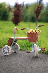 Tricycle à 3 roues en plastique <span class=keywords><strong>de</strong></span> style nouveau <span class=keywords><strong>pour</strong></span> enfants <span class=keywords><strong>de</strong></span> 2 à 4 ans, tricycle à 3 roues <span class=keywords><strong>pour</strong></span> enfants avec panier - Product Image 2