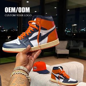Baskets de sport originales pour hommes, logo personnalisé, design en toile à lacets, respirantes, maille EVA, tendance streetwear - Product Image 4
