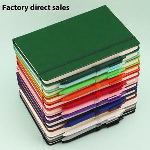 Cuaderno A5 de Tapa Dura al por Mayor, Encuadernación Térmica, Correa de Cuero Rígido, Cinturón Elástico, Logotipo Personalizado Impreso, <span class=keywords><strong>Libreta</strong></span> de Oficina, Diario, en Existencia - Product Image 2