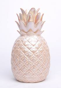 Thủ Công Ủng Hộ Đám Cưới Rose Gold Màu Dứa Hình Dạng Gốm Elegent Chủ Sở Hữu Nến - Product Image 4