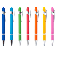 Ventes d'usine 2-en-1 stylet métallique universel pour écrans tactiles et stylos à bille pour tablettes et téléphones mobiles