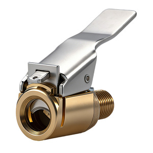Universal Air Hose Connector Quick Connect Copper 4923 For <b>Car</b> Tire Inflator - Product Image 2