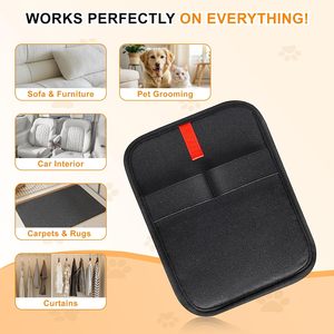 Gant de toilettage bidirectionnel pour chats, gant électrostatique pour enlever les poils d'animaux domestiques - Product Image 5