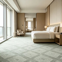 Tapis de chambre en nylon ignifuge et insonorisé pour projets hôteliers, résistant, à motif personnalisé, échantillon gratuit, pour acheteurs étrangers