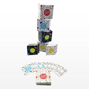 30 cartes-cadeaux graphiques Pop-Open Compendium, chacune avec un message inspirant différent à l'intérieur à partager avec les enfants - Product Image 2