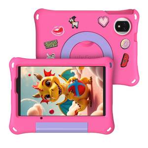 Ulefone Educational Tablet 4G 4+128GB 12MP <b>Camera</b> Eye-Care Android 15 Pink/Blue Tablet for <b>Children</b> Tab A9 Pro Kids - Product Image 1