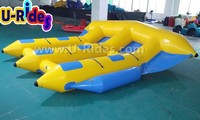 U-Rides PVC Hermétique Mer Eau Sport Jeux Gonflable Remorquable Volant Eau Tube Bateau CE Certifié 100-500kg Capacité