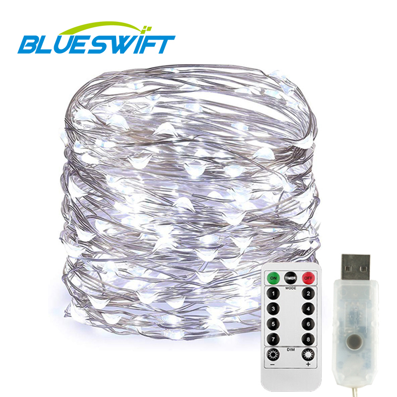 USB Guirlandes lumineuses À Led De Conception Adaptée Aux Besoins du client Coloré A mené la Lumière De Bande Pour La Décoration de noël Fête De Mariage
