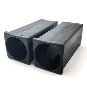 Tapón de plástico redondo para tubo, manguito elevador de 30x30mm y 25mm, para cubierta de pie de silla de escritorio escolar, pieza antideslizante y duradera - Product Image 1