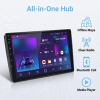 Angepasste Android-Autonavigations-Haupteinheit mit Bluetooth, Rückfahrkamera, Carplay, Android Auto, OEM ODM Akzeptiert, CE RoHS