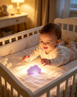 Lampe de chevet multifonctionnelle avec radio Coran, décoration du Ramadan, haut-parleur Coran, machine d'éveil précoce pour bébé, cadeau islamique