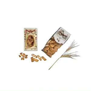 Итальянское печенье марки Cantuccini Antichi Dolci Di Siena, Медовое масло, миндальное печенье с приятным вкусом
