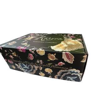 Boîtes d'emballage en carton ondulé personnalisées de luxe esthétiques noires <span class=keywords><strong>pour</strong></span> vêtements - Product Image 3