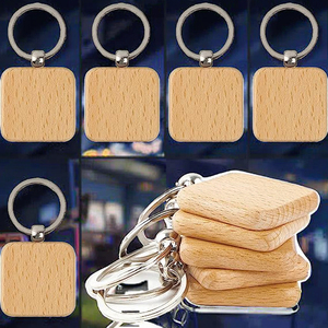 Прямая поставка с завода, брелки из бука, креативные небольшие подарочные принадлежности для рукоделия, лазерная гравировка и печать - Product Image 5