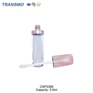 Tube de brillant à lèvres plat vide de 5 ml avec applicateur, flacons de brillant à lèvres rechargeables DIY pour huile et brillant à lèvres personnalisés - Product Image 4