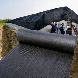 <span class=keywords><strong>Rete</strong></span> <span class=keywords><strong>Ombreggiante</strong></span> Verde Scuro con Occhielli Blu 3x50M Resistente ai Raggi UV per Uso Agricolo e Giardinaggio - Product Image 6