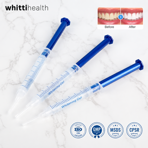 Kit de seringues de gel blanchissant professionnel puissant 50% 44% 40% 35% HP pour les dents, 10ml, recharge en vrac CP pour usage en cabinet, peroxyde OEM - Product Image 1