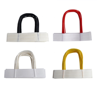 Poignée de cordes en papier torsadées 3.5mm, poignée en papier coloré de luxe pour poignée de sac en papier
