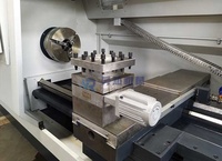 Torno CNC de Alta Resistencia CK6180, 800 mm de Diámetro de Torneado, Torno CNC Horizontal de Alta Precisión con Bancada Plana para Torneado de Metal