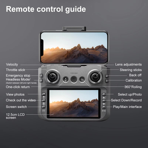 Drone AiJH S156 intelligent avec évitement d'obstacles, caméra FPV HD, drone RC pour débutants avec écran LED de 12,5 cm, drone de contrôle par écran - Product Image 6