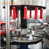 Machine d'étiquetage automatique à grande vitesse pour bouteilles, 18000 BPH, étiqueteuse rotative à colle thermofusible