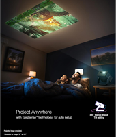 Mini projecteur laser intelligent portable EF22, luminosité de 1 000 lumens, FHD 1080p HDR, 3 puces 3LCD