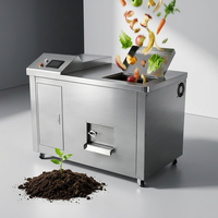 Digesteur de déchets organiques robuste QSHS-OF100, composter électrique 380V, machine à transformer les déchets en engrais, composter de cuisine