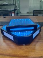 Boîte de Nuit en Plastique Acrylique Rechargeable Bar Porte-Alcool Lumineux Stand Présentateur Led Bouteille Glorificateurs