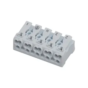 LED lighting terminal block 2P/3P/4P/5P Feed through Terminal Block strip connector 923 terminal block PA923-01