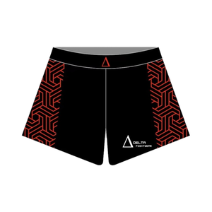 Pantalones cortos de MMA unisex hechos a medida 2 en 1, ropa de algodón transpirable con panel dividido de lucha de Judo con impresión de logotipo personalizado - Product Image 1