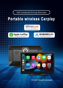 Màn hình Carplay 9 inch, hỗ trợ Carplay & Android Auto không dây, xem nhạc và dẫn đường cùng lúc, FM, dành cho âm thanh dàn âm thanh xe hơi nguyên bản - Product Image 5