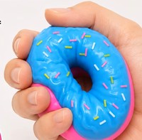 Nouveau jouet anti-stress rebondissant et souple Dippin Dazzler Egg Donut Trick, unisexe, pour tous les âges, fabriqué en Chine