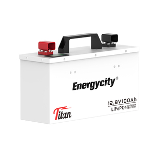 แบตเตอรี่ลิเธียมไอรอนฟอสเฟต 100Ah 12.8V สำหรับเก็บพลังงาน แบบติดตั้งบนชั้นวาง สามารถวางซ้อนกันได้ ใช้งานแบบออฟกริด IP21 ออลอินวัน - Product Image 3