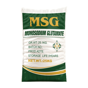 Glutamate monosodique (MSG) 99% pour la restauration, sac de 25 kg, qualité commerciale, certifié ISO/HALAL, 30-100 Mesh, amplificateur de saveur - Product Image 1