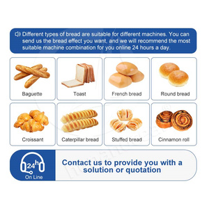 Machine à <span class=keywords><strong>pain</strong></span> baguette OCEAN, mini boulangerie, ligne de fabrication de petits pains, machine à <span class=keywords><strong>pain</strong></span> automatique pour sandwichs et toasts - Product Image 4