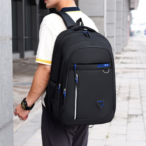 New Cross-Border Men's Backpack Oxford Cloth Large Capacity Burden-Reducing Business Backpack Men's Casual Student School <b>Bag</b> - Product Image 2