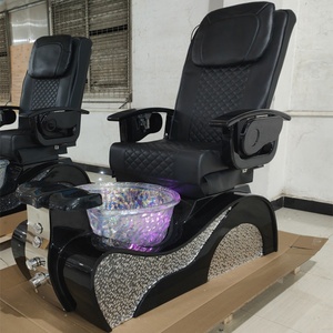 2025 New Design Beauty Nail Salon Spa Furniture Set Luxury Foot Spa Massage Equipment Pedicure Chairs - Product Image 1