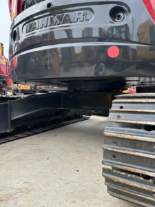 Mini-pelleuse Yanmar VIO85 d'occasion économique à queue zéro, système hydraulique VIPPS, godet de 0,3 m³ pour la rénovation de maisons et les travaux agricoles. - Product Image 6