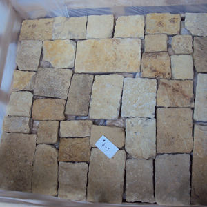 Pietra da parete in pietra di calce naturale Beige di colore misto - Product Image 4