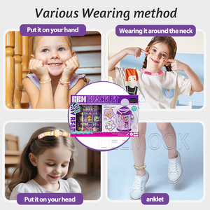 Zhorya personnalisé coloré bijoux Bracelet faisant <span class=keywords><strong>des</strong></span> accessoires mode filles bricolage perles Kits <span class=keywords><strong>pour</strong></span> enfants adultes - Product Image 6