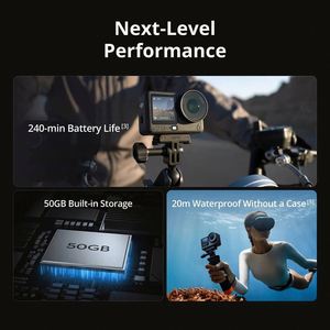 Original Osmo Action 6 Standard/Adventure Combo Direct Microphone Connection High-quality Stereo Recording Without a Receiver - Product Image 5