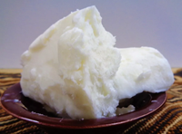 Beurre de karité blanc raffiné désodorisé pour la peau et les cheveux, beurre corporel à utiliser pour la fabrication de savon et le beurre corporel fouetté
